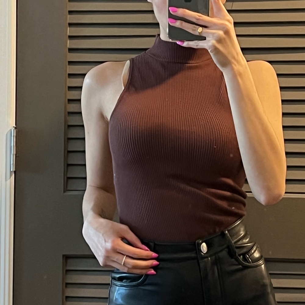 Zara Plum bodysuit
